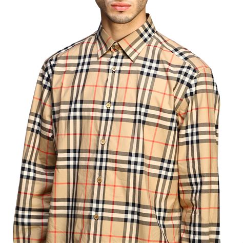 burberry print shirt online|Burberry shirts for men outlet.